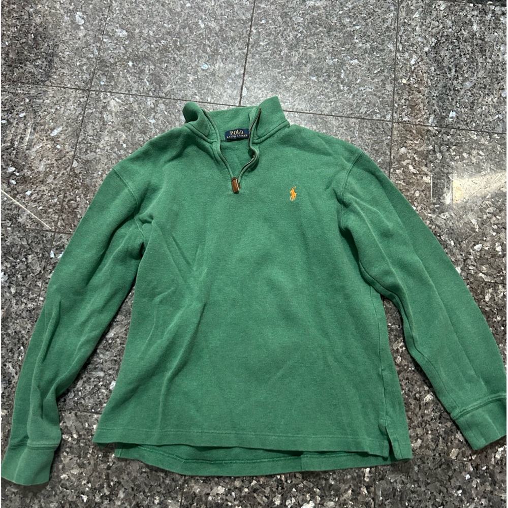 Polo Ralph Lauren Green Quarter Zip